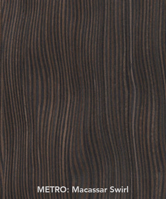 IMPRESSION VENEERS: Metro: Macassar Swirl