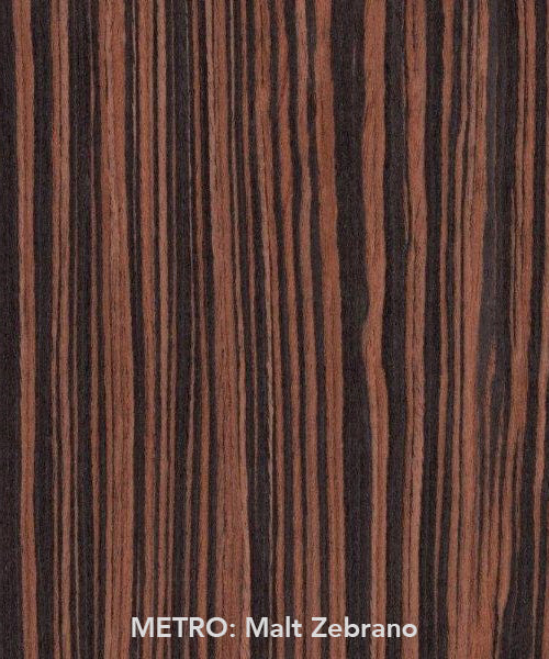 maronページ IMPRESSION VENEERS: Metro: Malt Zebrano – First Wood & Laminates/ADE