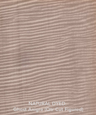 NATURAL DYED: Ghost Anigre (Qtr Cut Figured)