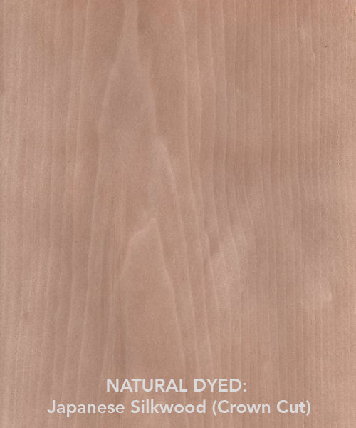 NATURAL DYED: Japanese Silkwood (Crown Cut)