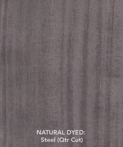 NATURAL DYED: Steel (Qtr Cut)