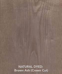 NATURAL DYED: Brown Ash (Crown Cut)