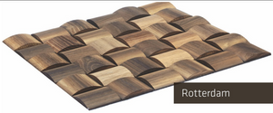 broDesign Edition One: Wood Mosaic - Rotterdam (natural)