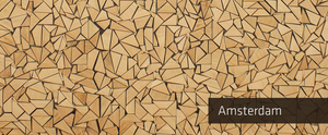 Design Edition One: Wood Mosaic - Amsterdam (natural)