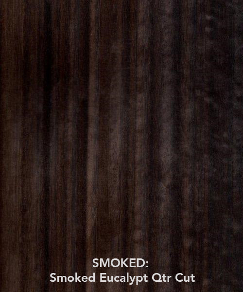 IMPRESSION VENEERS SMOKED: Eucalypt Qtr Cut