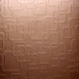Specified Metals: Textured Metal: Copper: Square HIS-01, 02, 03