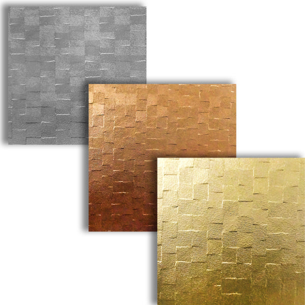 Specified Metals: Textured Metal: H-Series: Matrix HMX-01, 02, 03