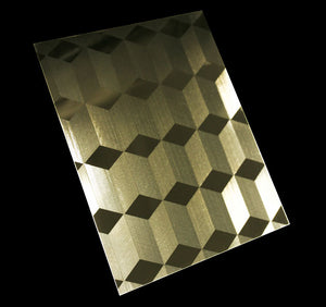 Specified Metals: Etched Stainless Steel PEP-172012