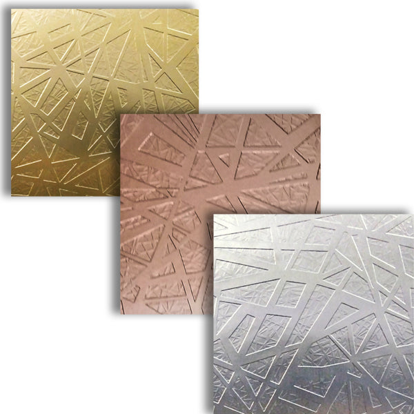 Specified Metals: Textured Metal: H-Series: Shattered Metal