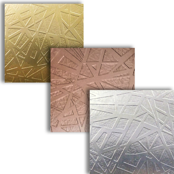 Specified Metals: Textured Metal: H-Series: Shattered Metal HFL-01, 02, 03