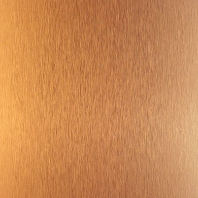 Specified Metals: Phenolic Metal Laminate: Brushed Copper BR008