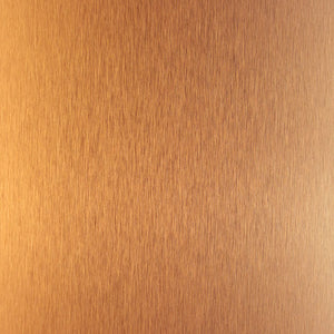 Specified Metals: Phenolic Metal Laminate: Brushed Copper BR008