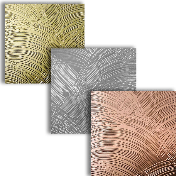 Specified Metals: Textured Metal: H-Series: Swipe HSW-01, 02, 03